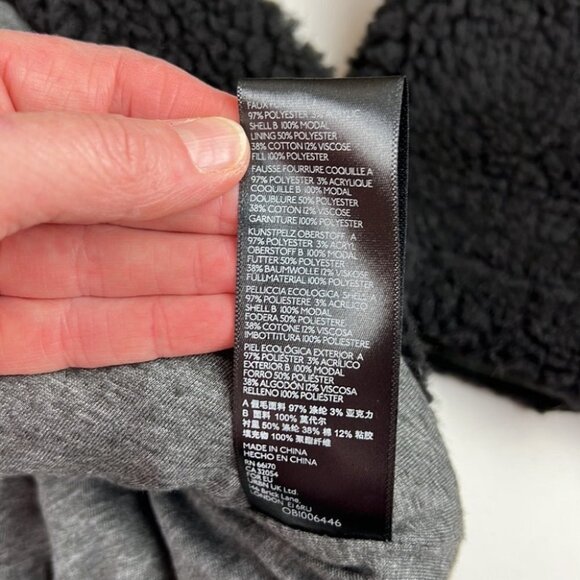 NWOT  Free People WeThe Free Rivington Sherpa Teddy Jacket size Small - Picture 5 of 12